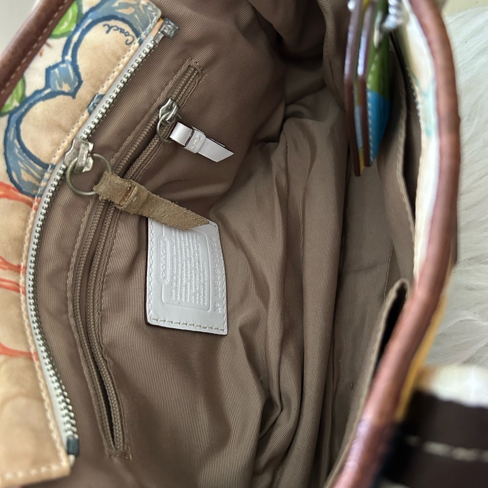 Coach Patchwork Hamptons Bag Great Condition S-P - image 3